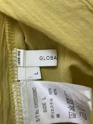 GLOBAL WORK/グローバルワーク/シャツ/ブラウス/トップス/イエロー/L