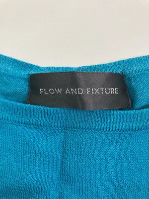 Flow and fixture/ノースリーブ/トップス/ブルー/L