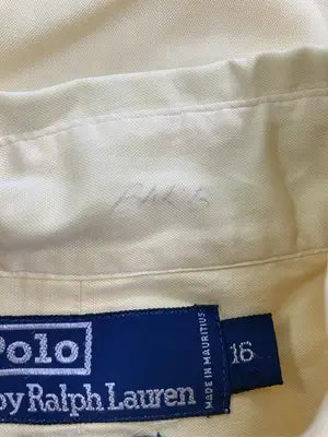 Polo by Ralph Lauren/ポロバイラルフローレン/シャツ/ブラウス/トップス/イエロー/16