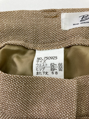 Broche/その他パンツ/パンツ/ベージュ/ウエスト62~66 ヒップ89~92 また下68