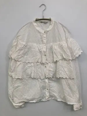 ZARA/ザラ/シャツ/ブラウス/トップス/ホワイト/EUR M/USA M/ MEX 28