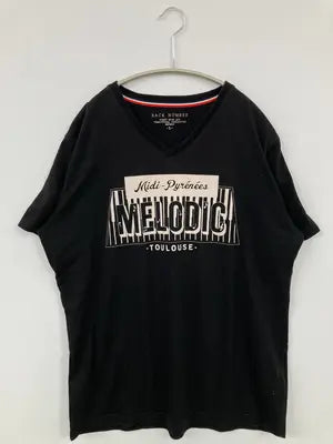 BACK NUMBER/バックナンバー/Tシャツ/カットソー/トップス/ブラック/L