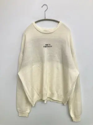 NOBLE PRODUCT/ニット/セーター/トップス/ホワイト/M
