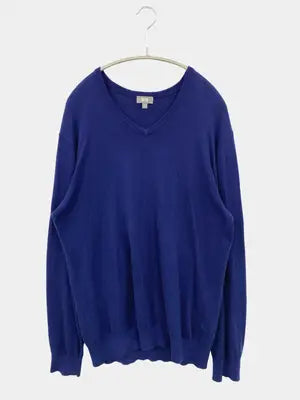 UNIQLO/ユニクロ/ニット/セーター/トップス/ブルー/L