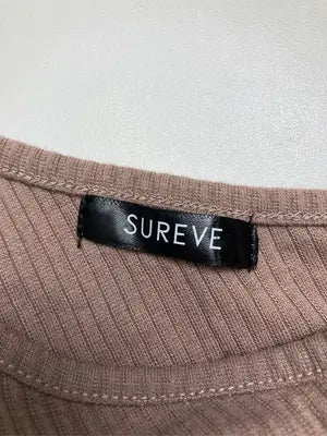 SUREVE/シュリーブ/タンクトップ/トップス/ブラウン/M