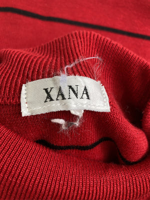 XANA/ニット/セーター/トップス/レッド/L