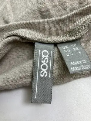 ASOS/エイソス/Tシャツ/カットソー/トップス/ベージュ/UK 10/EU 38/US 6