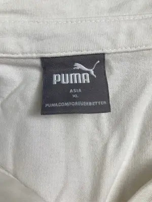 PUMA/プーマ/ポロシャツ/トップス/ホワイト/ASIA XL