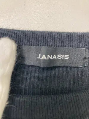 JEANASIS/ジーナシス/Tシャツ/カットソー/トップス/ブラック/F