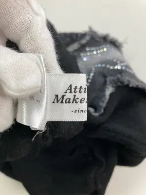 Attitude makes style!/アティチュードメイクススタイル/ニット/セーター/トップス/ブラック/F