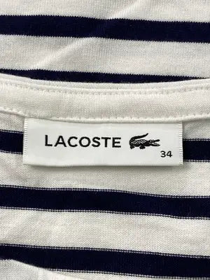 LACOSTE/ラコステ/Tシャツ/カットソー/トップス/ブラック/34