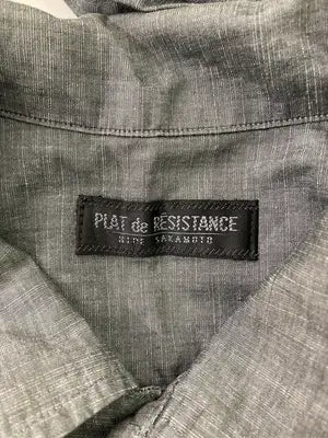 plat de resistance/シャツ/ブラウス/トップス/グレー/M