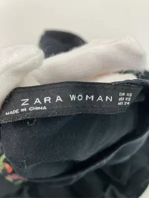 ZARA WOMAN/ザラウーマン/シャツ/ブラウス/トップス/ブラック/XS