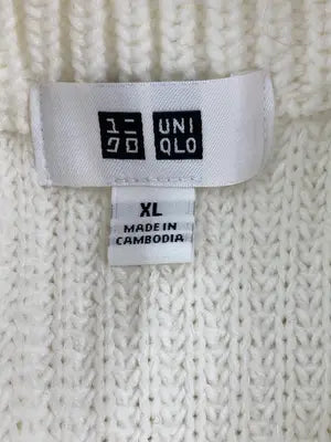 UNIQLO/ユニクロ/ニット/セーター/トップス/アイボリー/XL