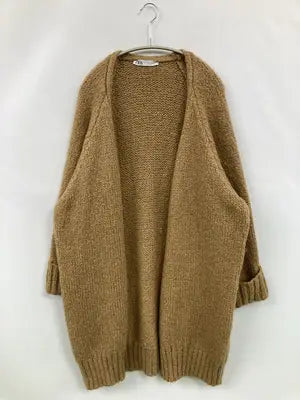 ZARA/ザラ/カーディガン/ボレロ/トップス/ブラウン/M