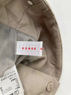 SENSE OF PLACE/センスオブプレイス/その他パンツ/パンツ/ベージュ/36