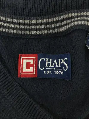 CHAPS/チャップス/ノースリーブ/トップス/ネイビー/XL