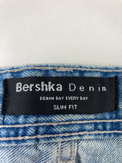 BERSHKA/ベルシュカ/デニムパンツ/パンツ/ブルー/34