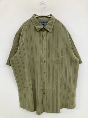 croft&barrow/クラフトアンドバロー/シャツ/ブラウス/トップス/カーキ/XL