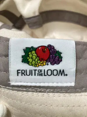 FRUIT OF THE LOOM/フルーツオブザルーム/バケットハット/帽子/アイボリー