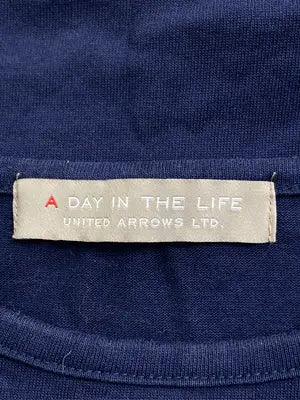 A DAY IN THE LIFE UNITED ARROWS/アデイインザライフユナイテッドアローズ/Tシャツ/カットソー/トップス/ネイビー