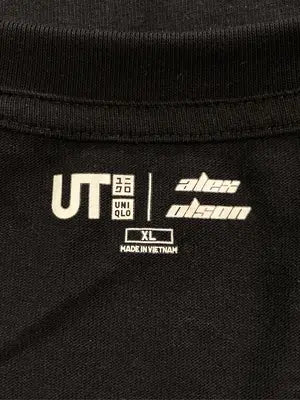 UNIQLO/ユニクロ/Tシャツ/カットソー/トップス/ブラック/XL