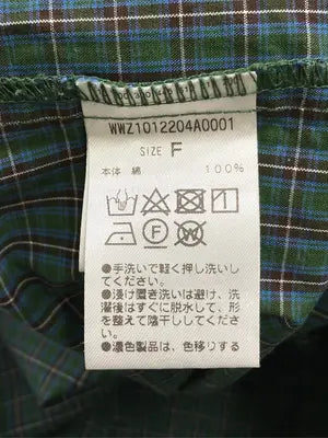 W.W.G/フーズフーギャラリー/シャツ/ブラウス/トップス/グリーン/F