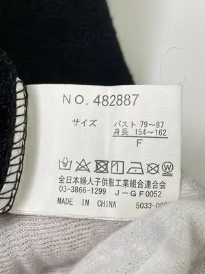 CRYX/クリックス/Tシャツ/カットソー/トップス/ブラック/F