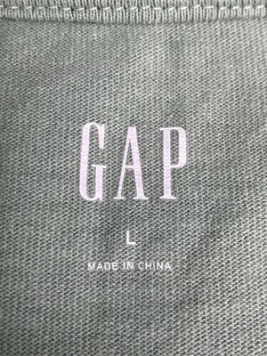 GAP/ギャップ/Tシャツ/カットソー/トップス/ライトグリーン/L