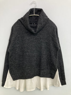 ニット/セーター/トップス/ブラック/M