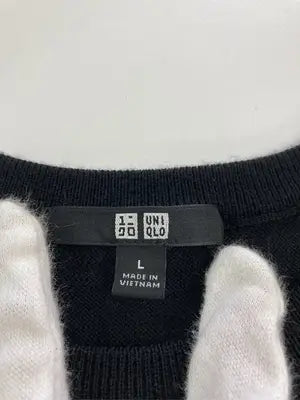 UNIQLO/ユニクロ/ニット/セーター/トップス/ブラック/L