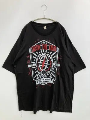 Tultex/タルテックス/Tシャツ/カットソー/トップス/ブラック/XXXL