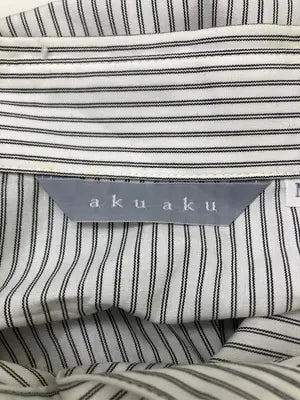 aku aku/シャツ/ブラウス/トップス/ホワイト/M