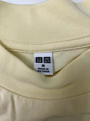 UNIQLO/ユニクロ/Tシャツ/カットソー/トップス/イエロー/M