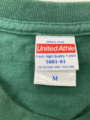 United Athle/ユナイテッドアスレ/Tシャツ/カットソー/トップス/グリーン/M