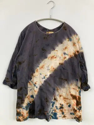 AJANTA/Tシャツ/カットソー/トップス/グレー/M-L