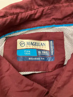 MAGELLAN/マゼラン/シャツ/ブラウス/トップス/レッド/XL