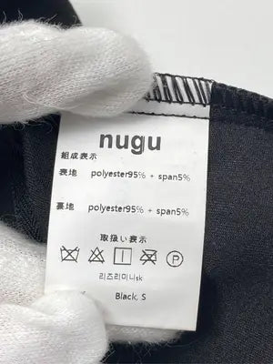nugu/ヌグ/ショート/ミニスカート/スカート/ブラック/S