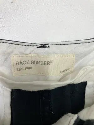 BACK NUMBER/バックナンバー/その他パンツ/パンツ/ブラック/LARGE