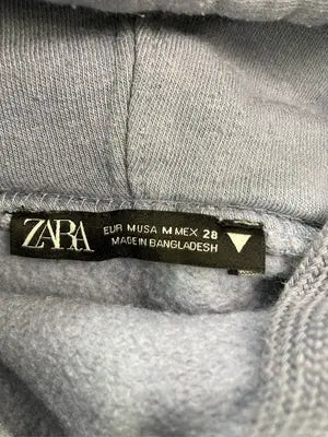 ZARA/ザラ/パーカー/トップス/ブルー/USA M