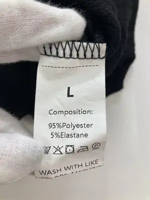 Tシャツ/カットソー/トップス/ブラック/L