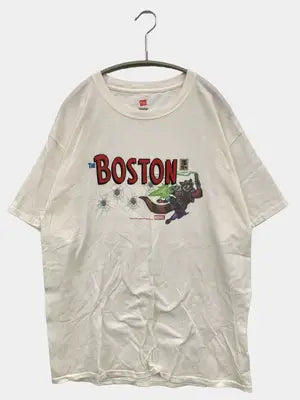 Hanes/ヘインズ/Tシャツ/カットソー/トップス/ホワイト/L