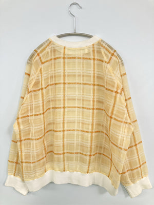 osakentaro/シャツ/ブラウス/トップス/ブラウン/F