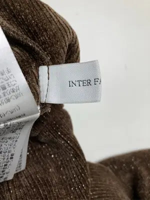 INTER FACTORY/インターファクトリー/ロングスカート/スカート/ブラウン/F