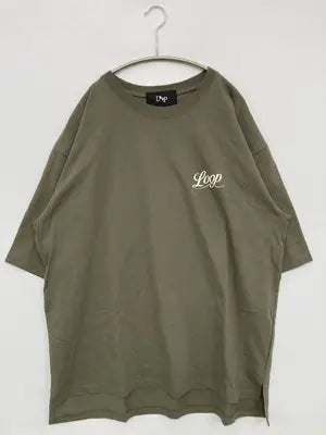 Loop/ループ/Tシャツ/カットソー/トップス/カーキ/L