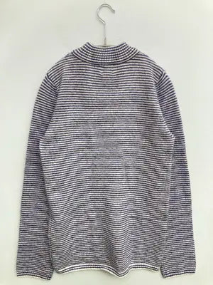 coen/コーエン/ニット/セーター/トップス/ネイビー/MEDIUM