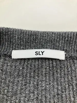 SLY/スライ/カーディガン/ボレロ/トップス/グレー/FREE