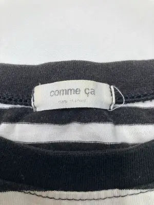 comme ca/コムサ/Tシャツ/カットソー/トップス/ブラック