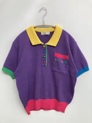 STEFANO/ステファノ/Tシャツ/カットソー/トップス/パープル
