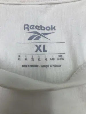 Reebok/リーボック/Tシャツ/カットソー/トップス/ホワイト/XL